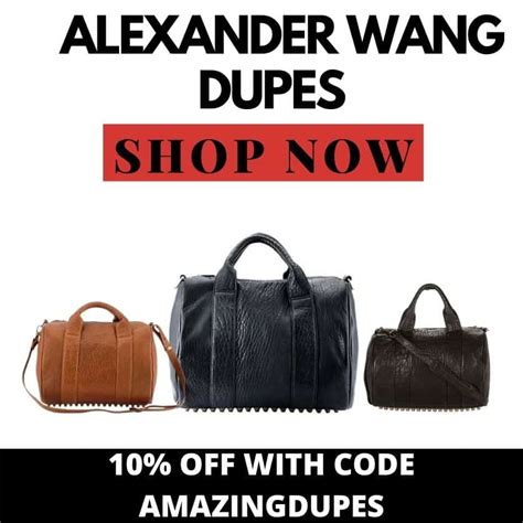 alexander wang bag dupe